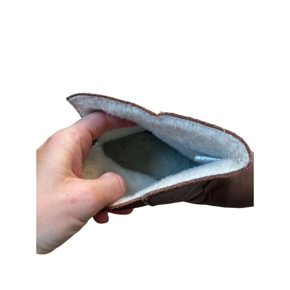 Emu Australia Gembrook Hidden Wedge Ankle Bootie Pull on size 8 Brown - Picture 5 of 8